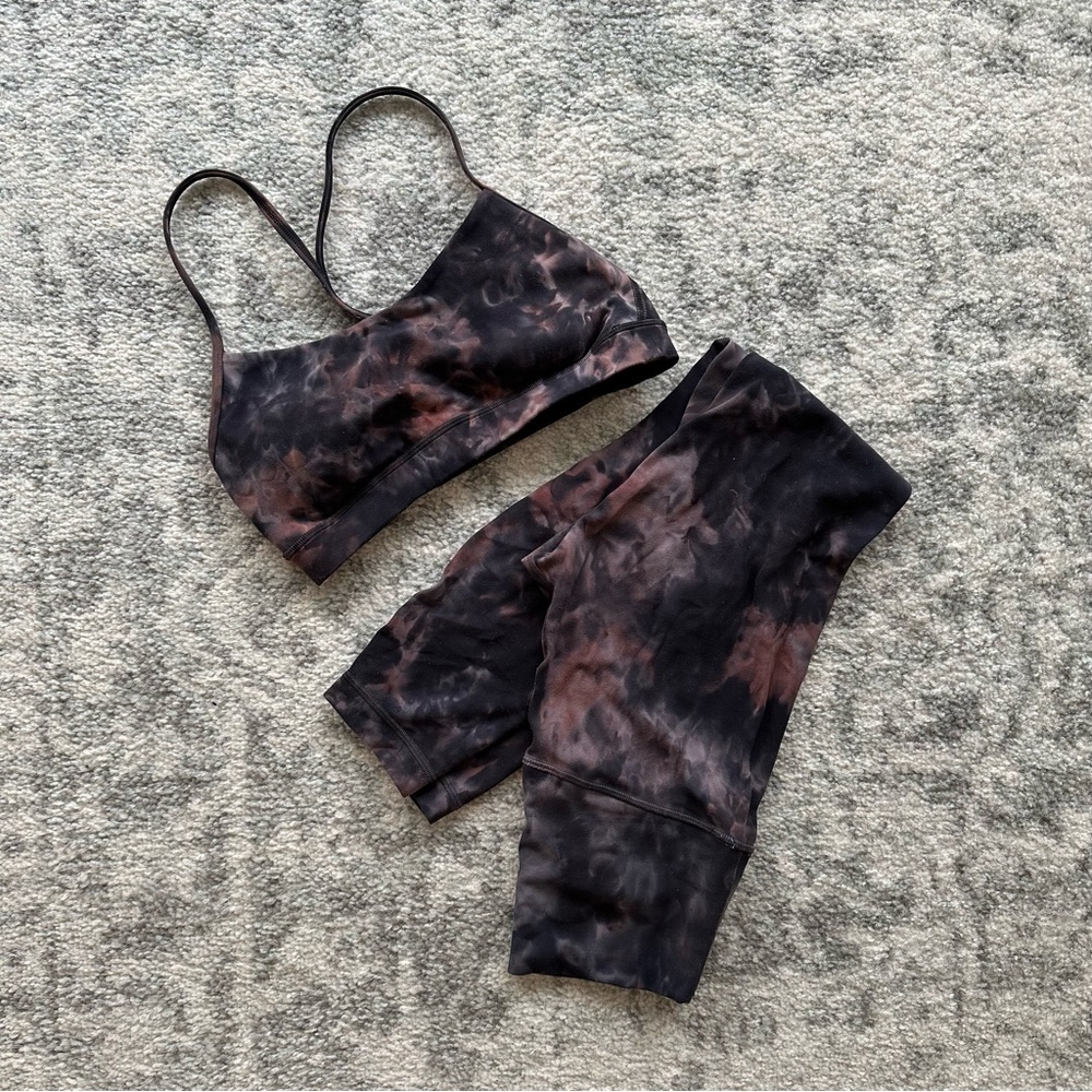 Lululemon Set - Align Leggings, Flow Y Bra